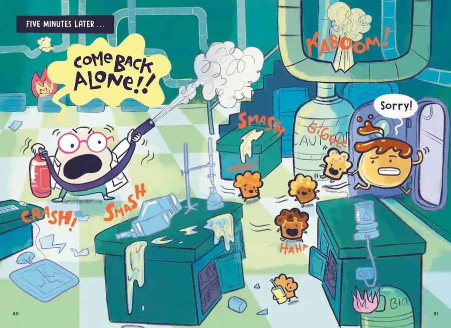 Super Pancake and the Mini Muffin Mayhem US - Hardback (9780593378489)