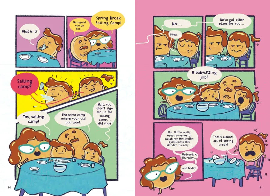 Super Pancake and the Mini Muffin Mayhem US - Paperback / softback