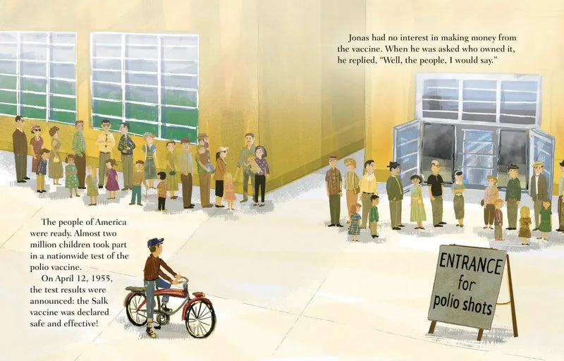 Dr. Jonas Salk: A Little Golden Book Biography US - Hardback