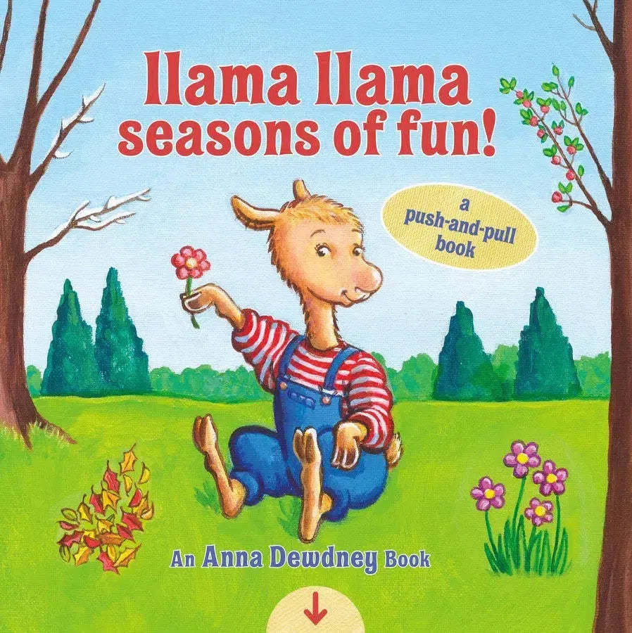 Llama Llama Seasons of Fun!: A Push-and-Pull Book-Children’s picture books-買書書 BuyBookBook