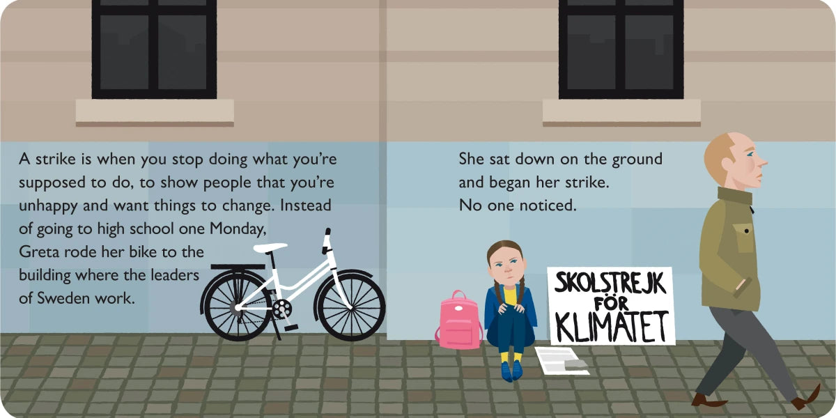Who Is Greta Thunberg?: A Who Was? Board Book US - Board book