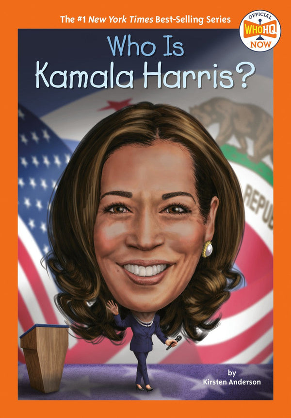 Who Is Kamala Harris?-Children’s / Teenage general interest: Biography and autobiography-買書書 BuyBookBook