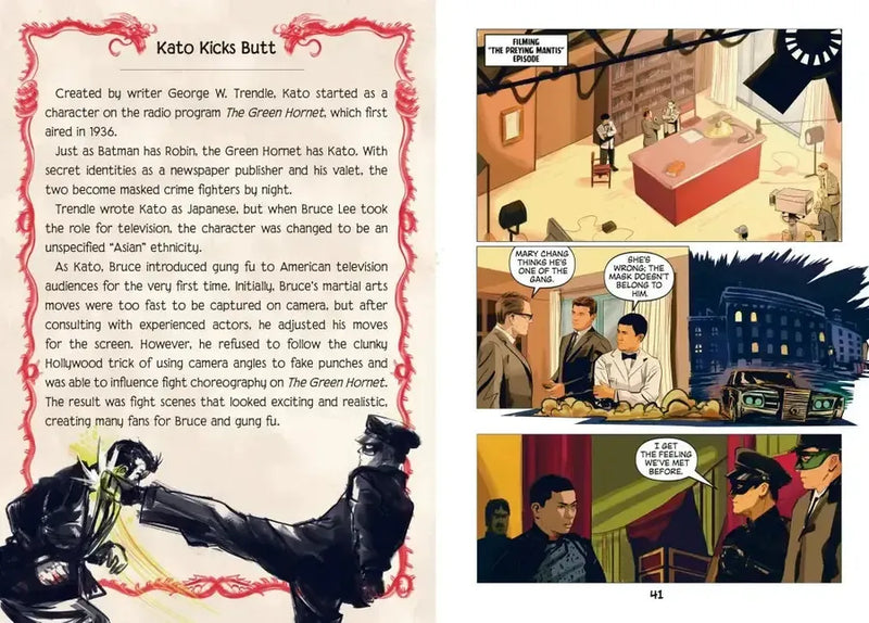 Who Smashed Hollywood Barriers with Gung Fu?: Bruce Lee US - Hardback