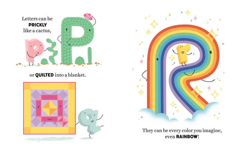 My First Book of Fancy Letters US - Hardback