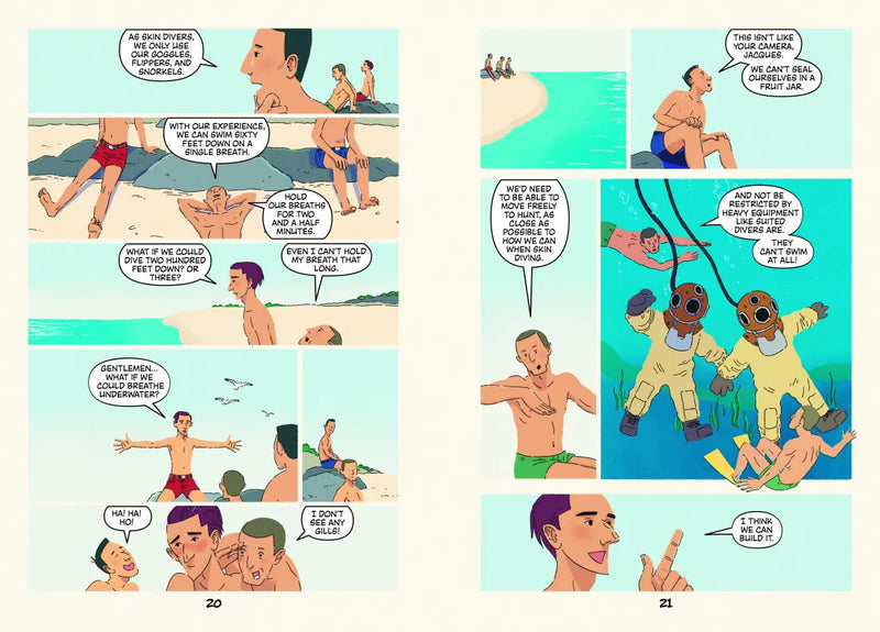 Who Discovered How to Breathe Underwater?: Jacques Cousteau US - Hardback