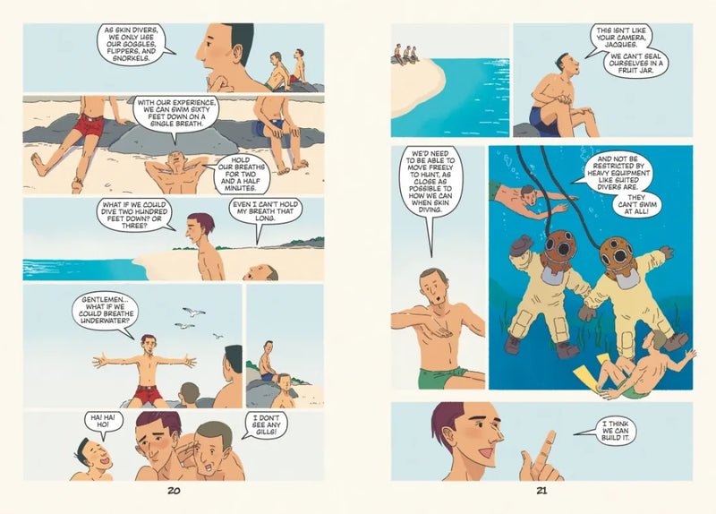 Who Discovered How to Breathe Underwater?: Jacques Cousteau US - Hardback