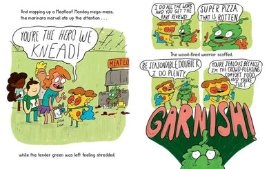 Super Pizza & Kid Kale US - Hardback