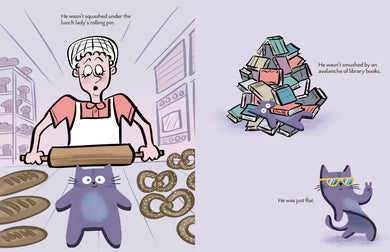 Flat Cat: The Class Pet US - Hardback