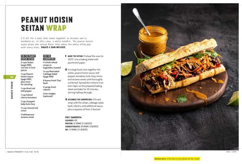 Badass Vegan US - Hardback