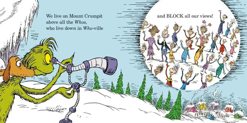 I Am the Grinch US - Board book