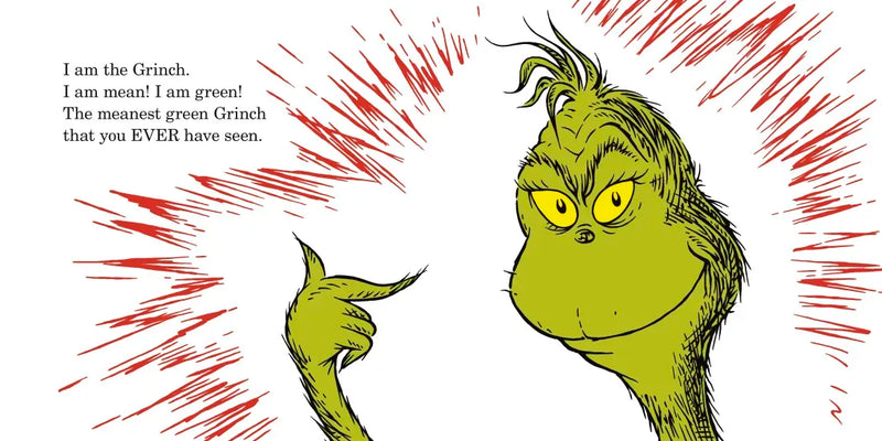 I Am the Grinch US - Board book