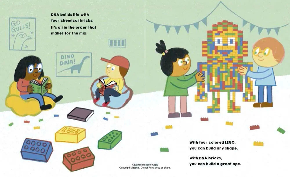 Hooray for DNA! US - Hardback (9780593427040)
