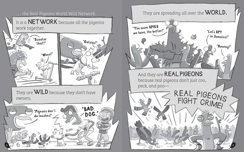 Real Pigeons Peck Punches (Book 5) US - Paperback / softback