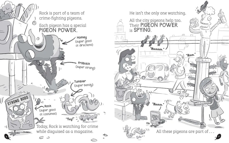 Real Pigeons Peck Punches (Book 5) US - Paperback / softback