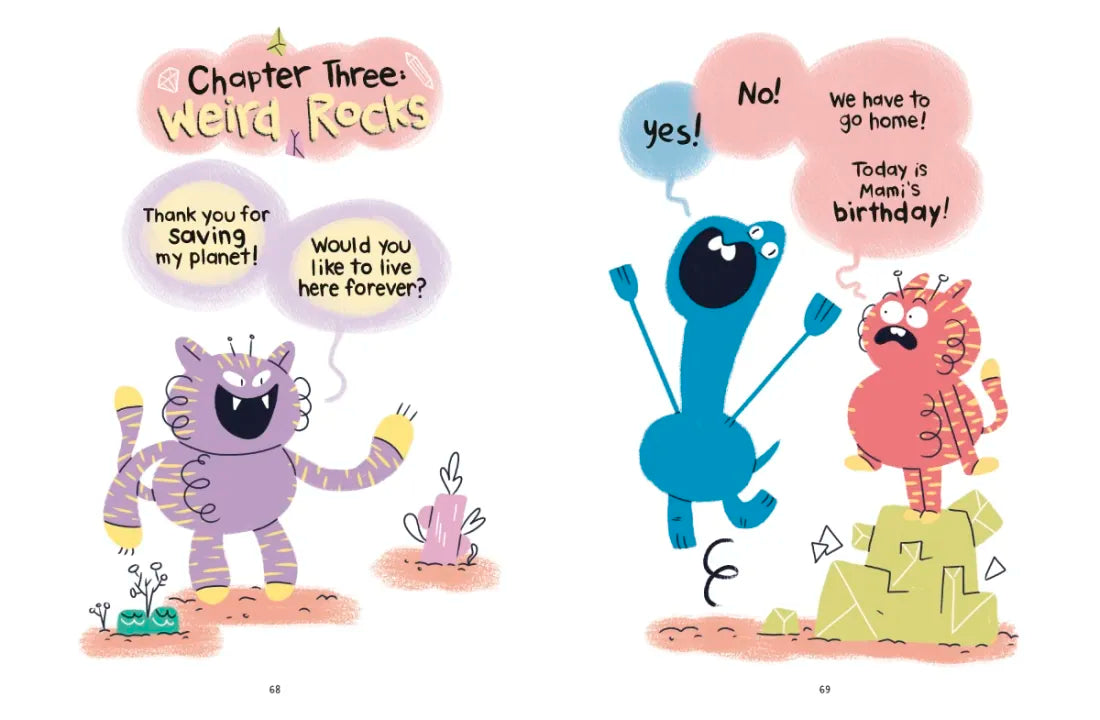 Super Magic Boy: I Am a Space Tiger US - Hardback