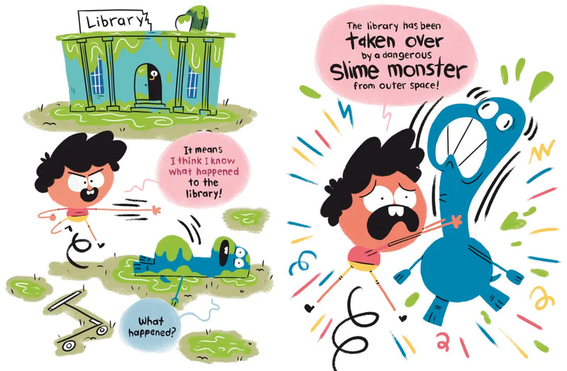Super Magic Boy: I Am a Slime Monster US - Hardback