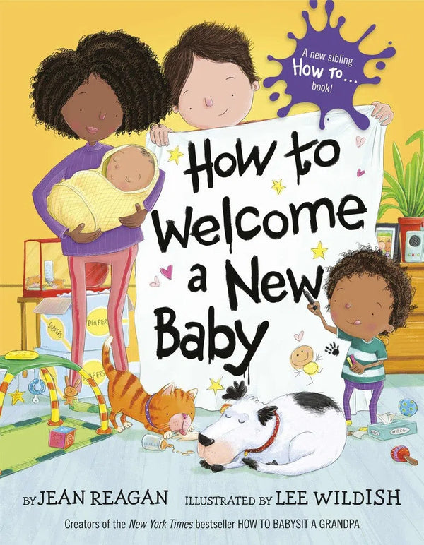 How to Welcome a New Baby-Children’s / Teenage fiction: Family and home stories-買書書 BuyBookBook
