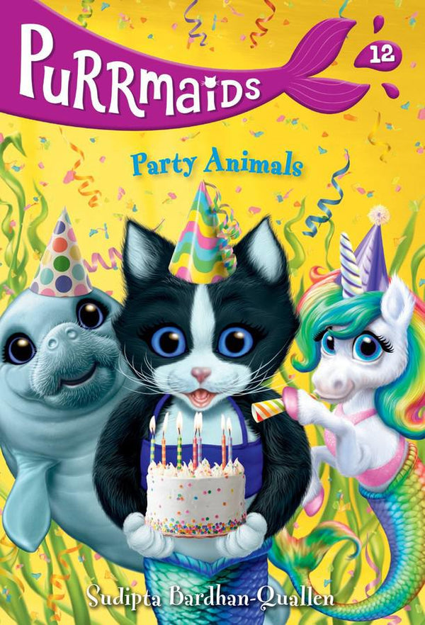 Purrmaids #12: Party Animals-Children’s / Teenage fiction: Fantasy-買書書 BuyBookBook