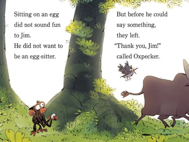 Grumpy Monkey The Egg-Sitter US - Hardback