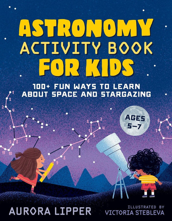 Astronomy Activity Book for Kids-Children’s / Teenage general interest: Nature and animals-買書書 BuyBookBook