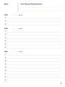 Law of Attraction Manifestation Journal US - Paperback / softback