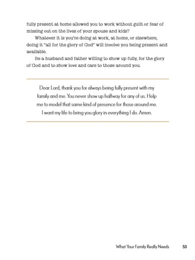 Men's Devotional for Dads US - Paperback / softback