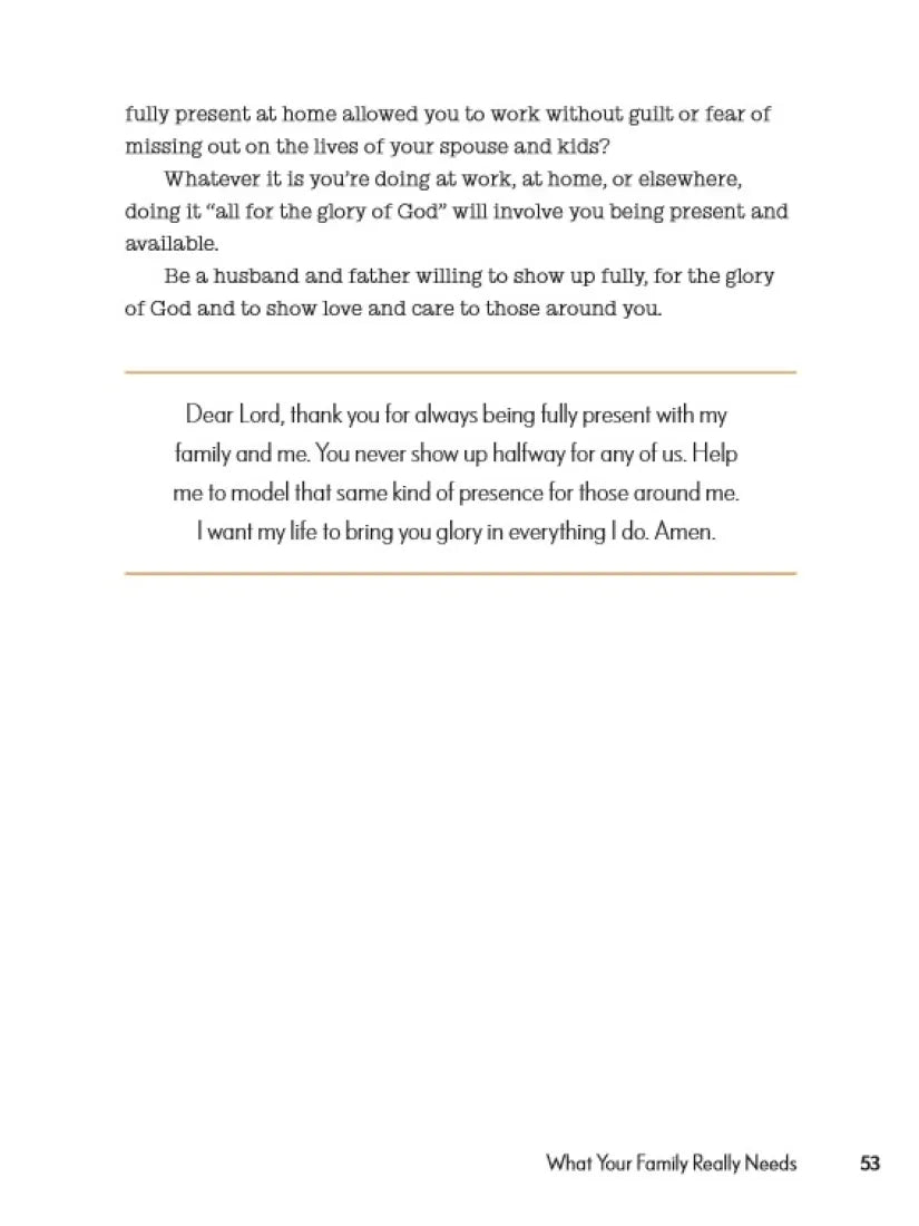 Men's Devotional for Dads US - Paperback / softback