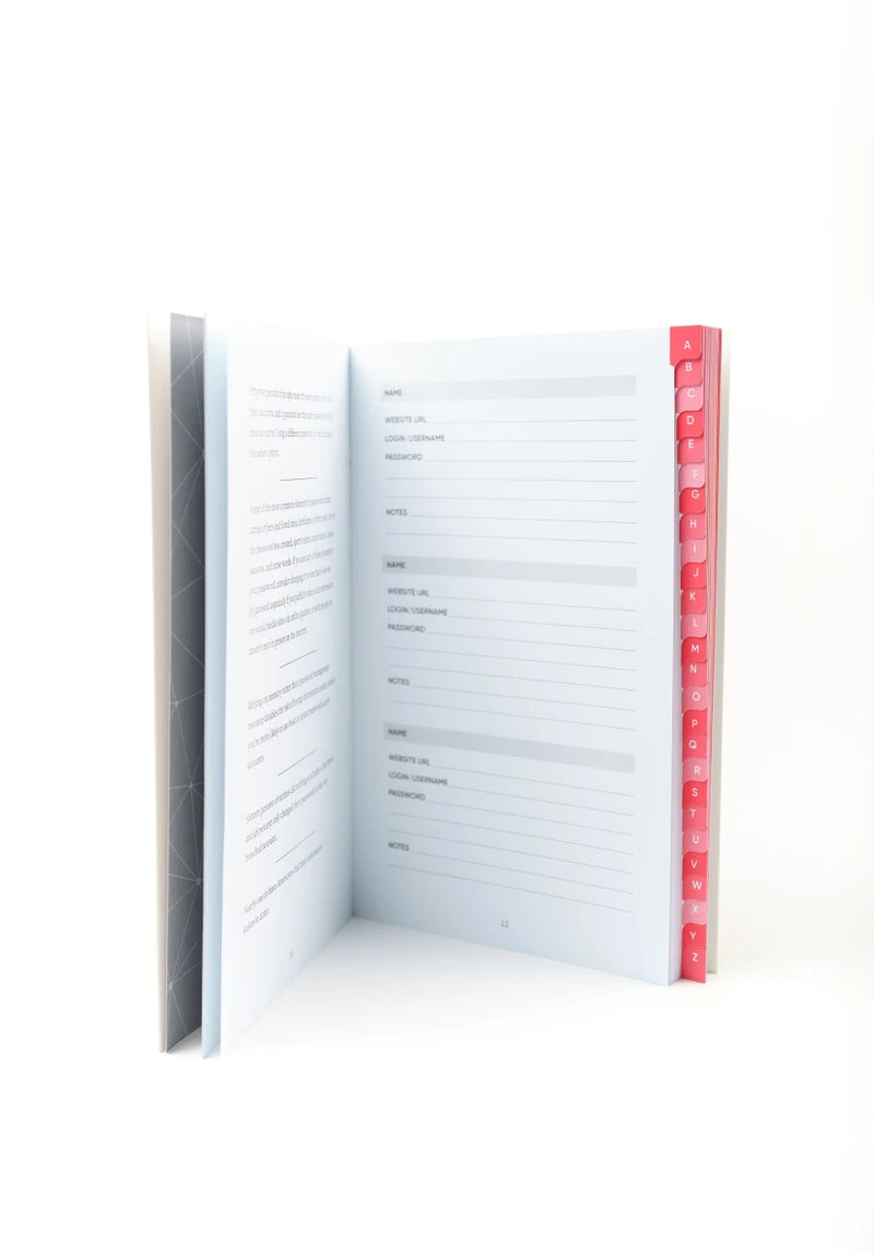 A-Z Password Book US - Paperback / softback