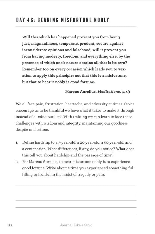 Journal Like a Stoic US - Paperback / softback