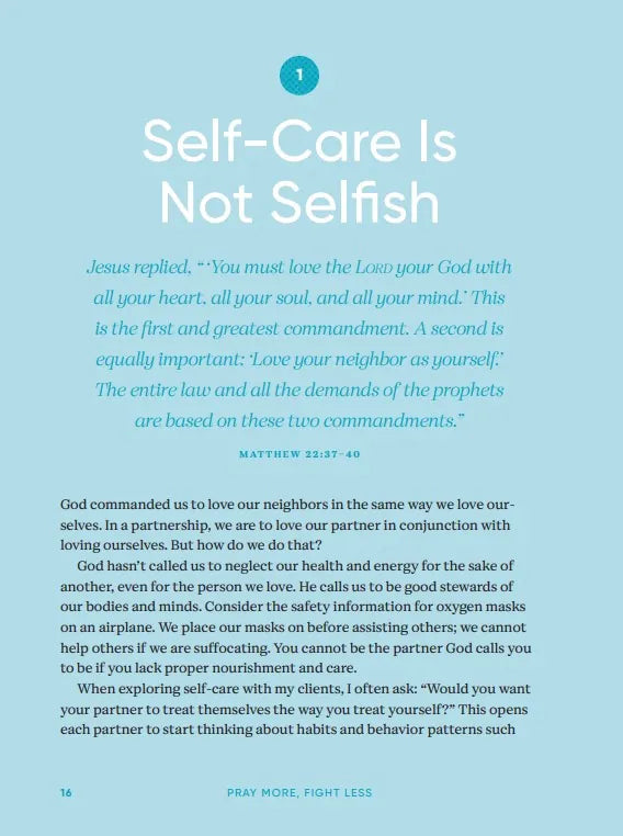 Pray More, Fight Less: A Couple's Devotional US - Paperback / softback