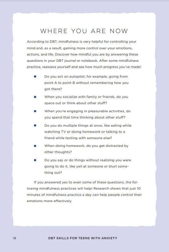 DBT Skills for Teens with Anxiety US - Paperback / softback