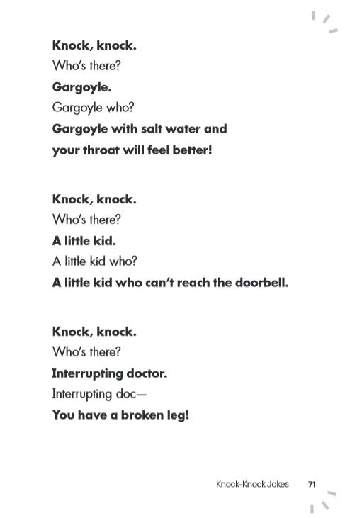 Knock-Knock Jokes and Silly Stories for Kids US - Paperback / softback