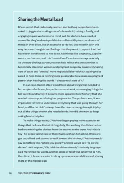 The Couples' Pregnancy Guide US - Paperback / softback