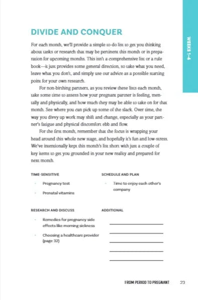 The Couples' Pregnancy Guide US - Paperback / softback