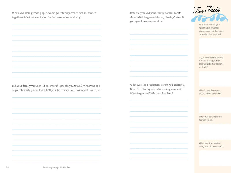 The Story of My Life (So Far) US - Paperback / softback