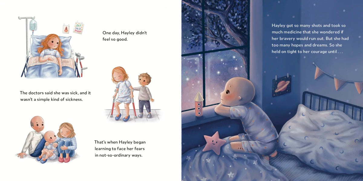 Astronaut Hayley's Brave Adventure US - Hardback