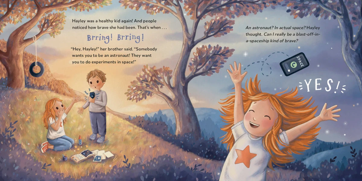 Astronaut Hayley's Brave Adventure US - Hardback