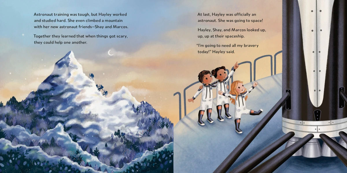 Astronaut Hayley's Brave Adventure US - Hardback
