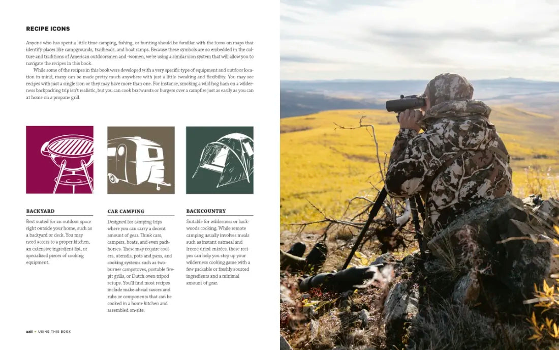 The MeatEater Outdoor Cookbook US - Hardback