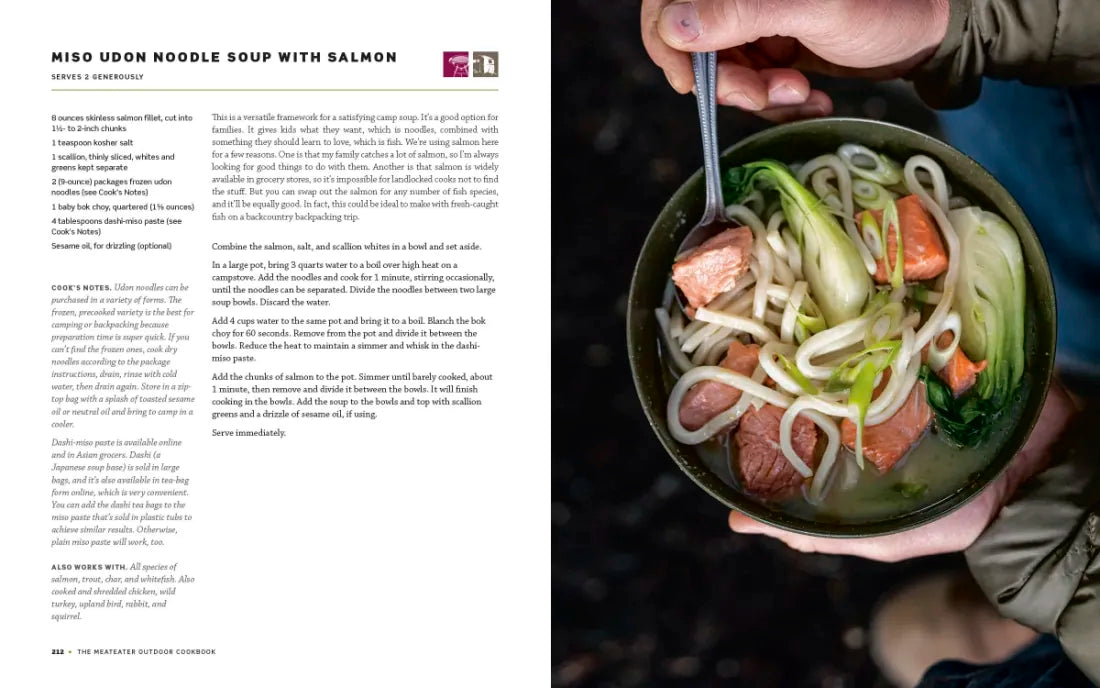The MeatEater Outdoor Cookbook US - Hardback