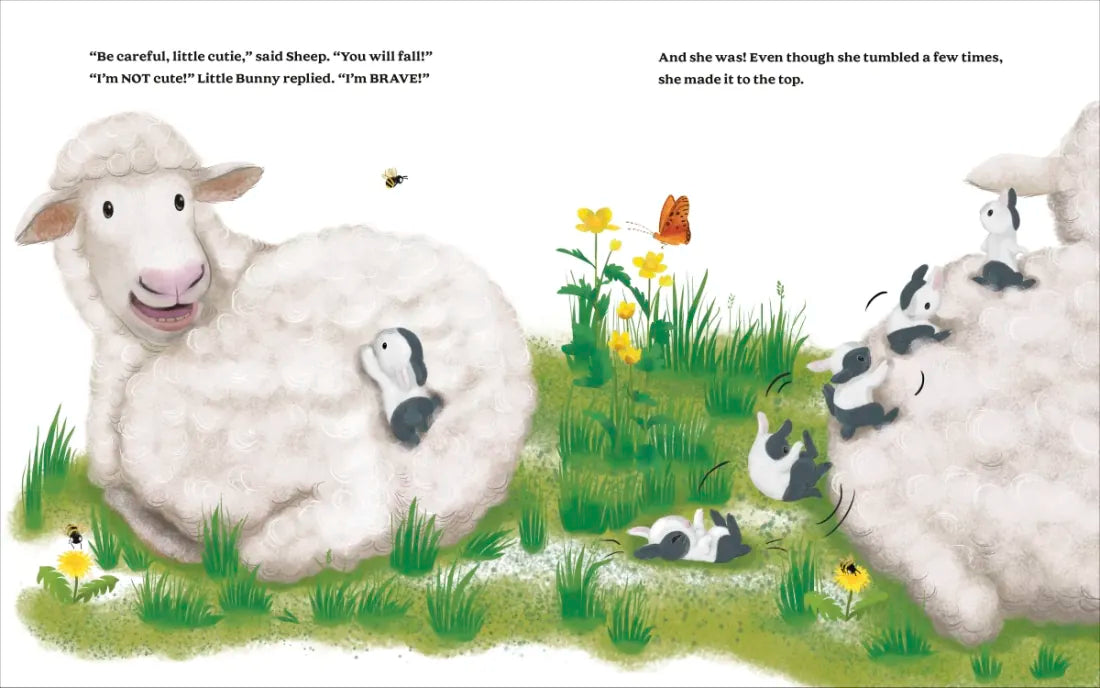 The Cutest Brave Little Bunny US - Hardback