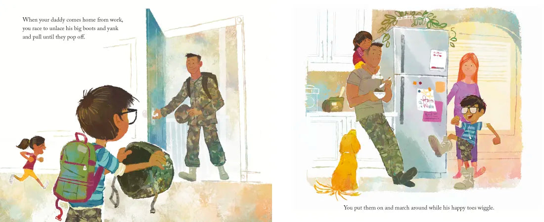 When Your Daddy's a Soldier US - Hardback