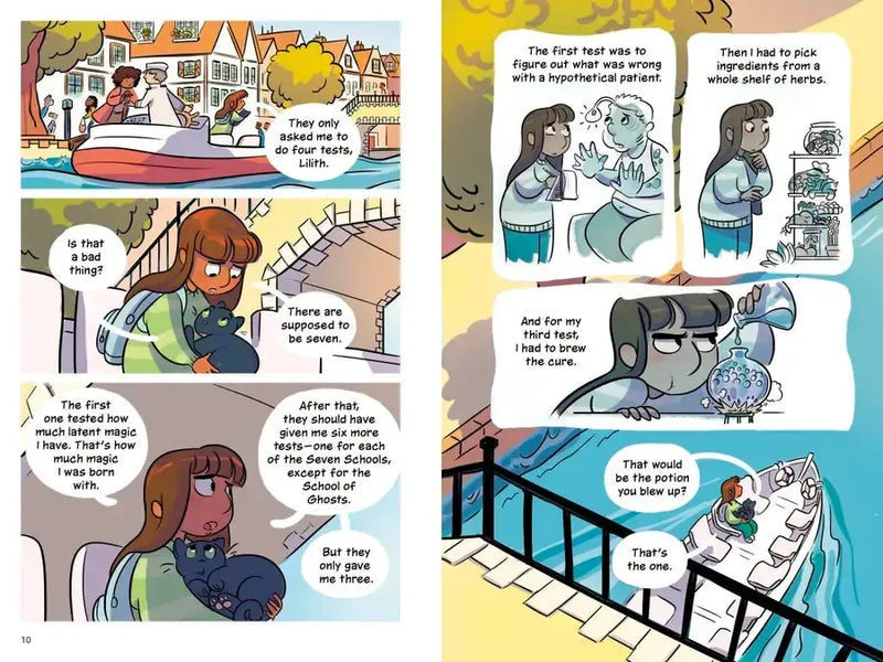 Jupiter Nettle and the Seven Schools of Magic: A Graphic Novel US - Hardback