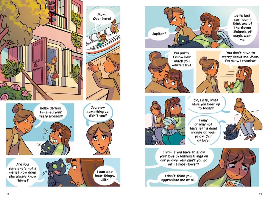 Jupiter Nettle and the Seven Schools of Magic: A Graphic Novel US - Hardback