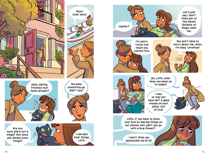 Jupiter Nettle and the Seven Schools of Magic: A Graphic Novel US - Hardback