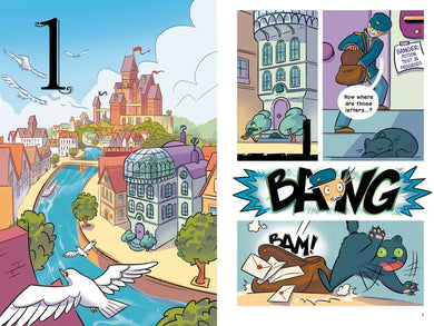Jupiter Nettle and the Seven Schools of Magic: A Graphic Novel US - Hardback