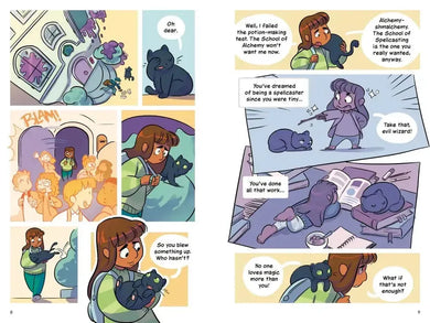 Jupiter Nettle and the Seven Schools of Magic: A Graphic Novel US - Paperback / softback