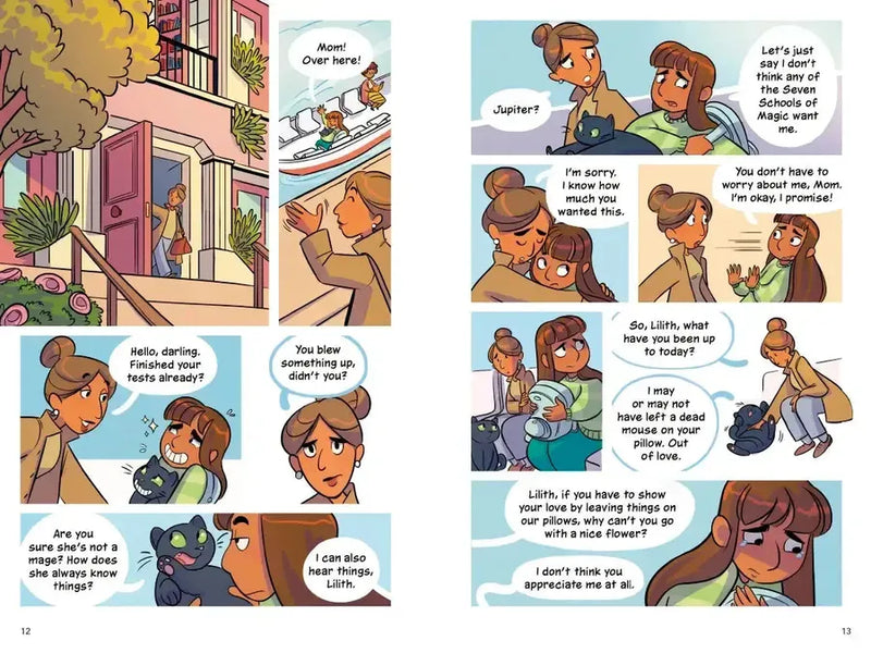 Jupiter Nettle and the Seven Schools of Magic: A Graphic Novel US - Paperback / softback