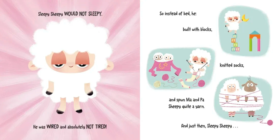 Sleepy Sheepy US - Hardback