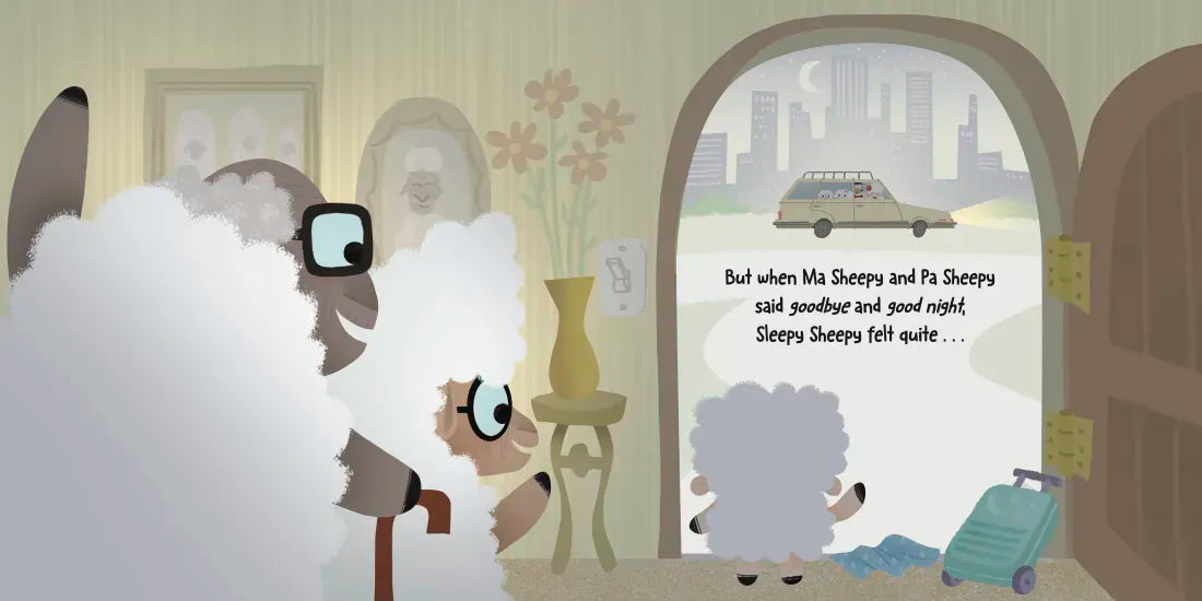 Sleepy Sheepy and the Sheepover US - Hardback
